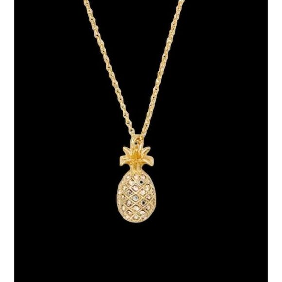Kate Spade NEW necklace -  Pave Pineapple Passion - Picture 1 of 9